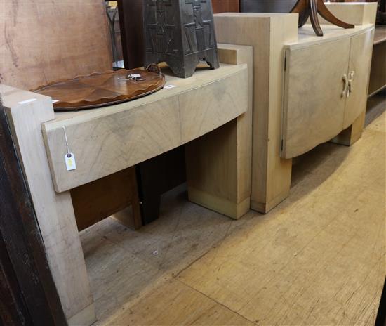 Art deco Sideboard and serving table(-)